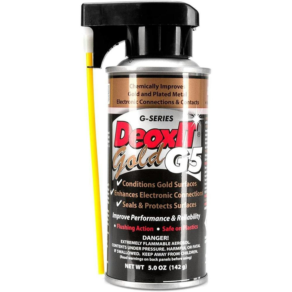CAIG DeoxIT GOLD Contact Enhancer, 5% Spray, 5 oz CAIG DeoxIT GOLD Contact Enhancer, 5% Spray, 5 oz