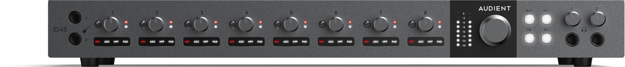 Audient ID48 - 24in | 28out USB Interface with 8 Mic Preamps Audient ID48 - 24in | 28out USB Interface with 8 Mic Preamps