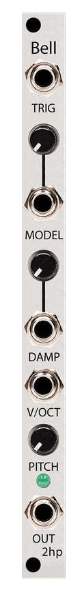 2hp Bell Melodic Percussion Generator Eurorack Module 2hp Bell Melodic Percussion Generator Eurorack Module
