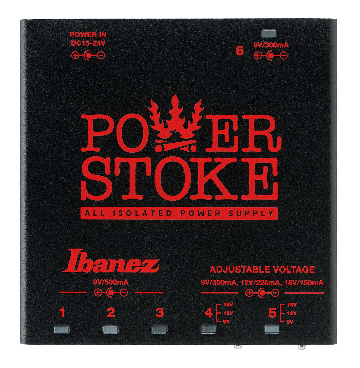 Ibanez PWRS6 Isolated 9v Pedal Power Supply