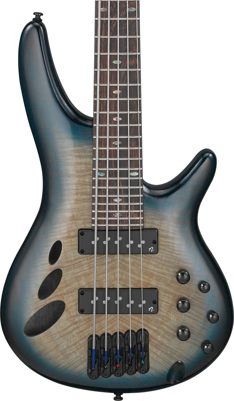 Ibanez SRD905-CTL SRD Series 5-String Bass Guitar in Cosmic Blue Starburst Low Gloss Ibanez SRD905-CTL SRD Series 5-String Bass Guitar in Cosmic Blue Starburst Low Gloss