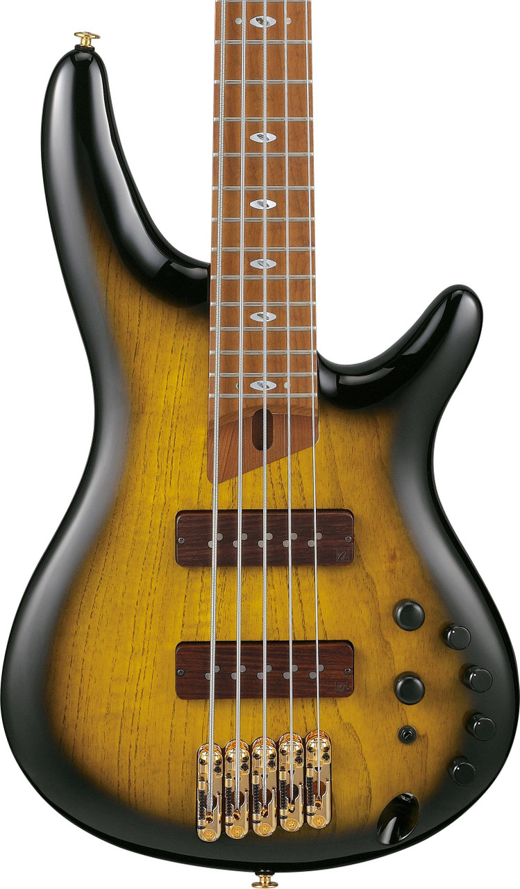 Ibanez SR4505-DST SR Prestige 5-String Bass Guitar in Desert Sunset Burst Ibanez SR4505-DST SR Prestige 5-String Bass Guitar in Desert Sunset Burst