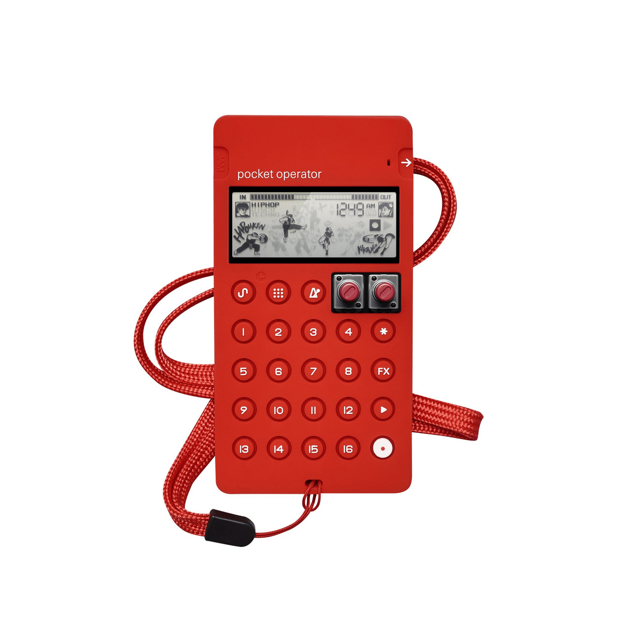 Teenage Engineering CA-X Red Pocket Operator Case Teenage Engineering CA-X Red Pocket Operator Case