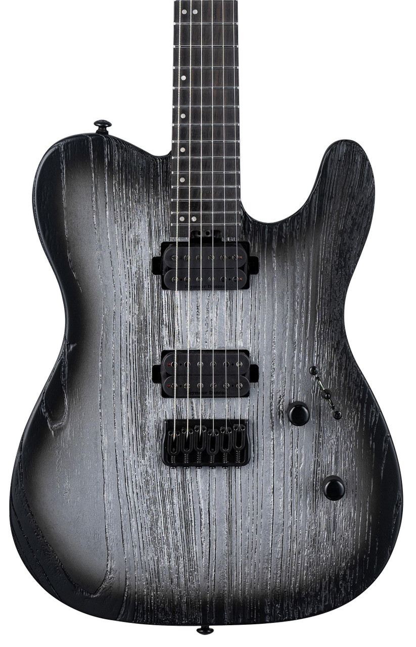 ESP LTD TE-1000 Electric Guitar in Silver Blast