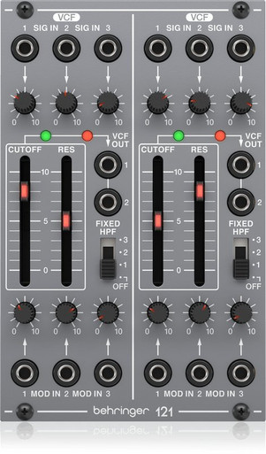 Behringer 305 EQ/MIXER/OUTPUT Legendary Analog Parametric EQ, mezclador y módulo de salida para Eurorack