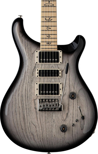 PRS Swamp Ash Special Maple Electric Guitar in White Doghair Smokeburst PRS Swamp Ash Special Maple Electric Guitar in White Doghair Smokeburst