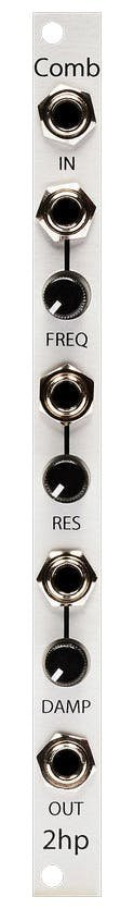 2hp Comb Eurorack Comb Filter Module 2hp Comb Eurorack Comb Filter Module