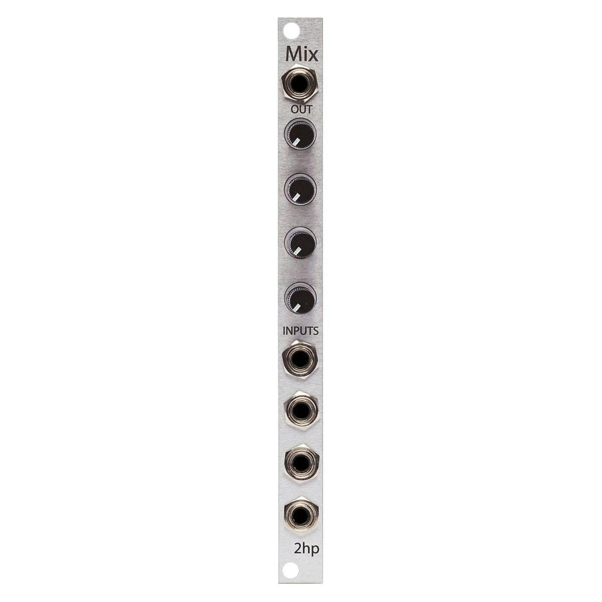 2hp Mix 4-Channel Mixer Eurorack Module 2hp Mix 4-Channel Mixer Eurorack Module