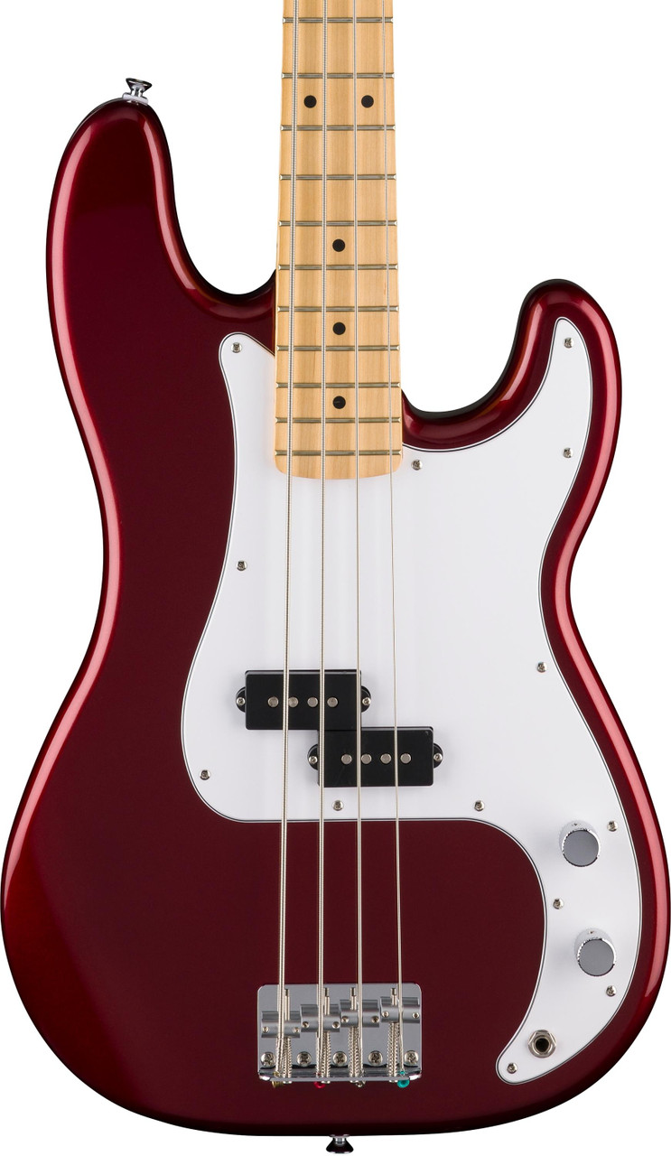 Fender Standard Series Precision Bass Guitar in Candy Cola Fender Standard Series Precision Bass Guitar in Candy Cola