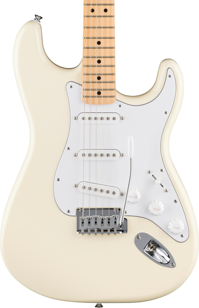 Fender Standard Series Stratocaster in Olympic White Fender Standard Series Stratocaster in Olympic White