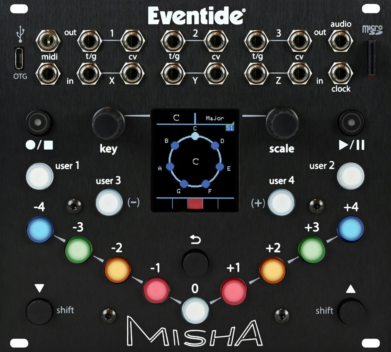 Eventide Misha 28hp Eurorack Sequencer & Instrument