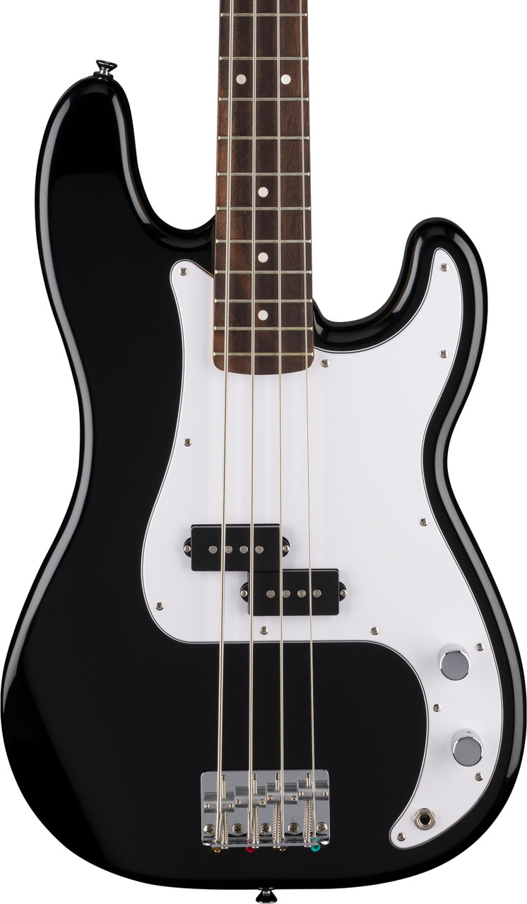 Fender Standard Series Precision Bass Guitar in Black Fender Standard Series Precision Bass Guitar in Black