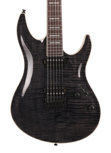 Sire X6 Headless Electric Guitar in Black Swirl - Andertons Music Co
