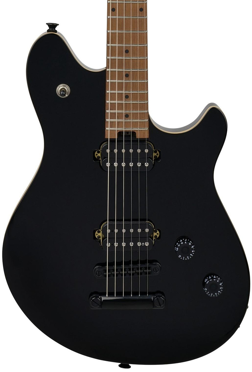 EVH Wolfgang Standard TOM Guitar In Gloss Black, Baked Maple Board