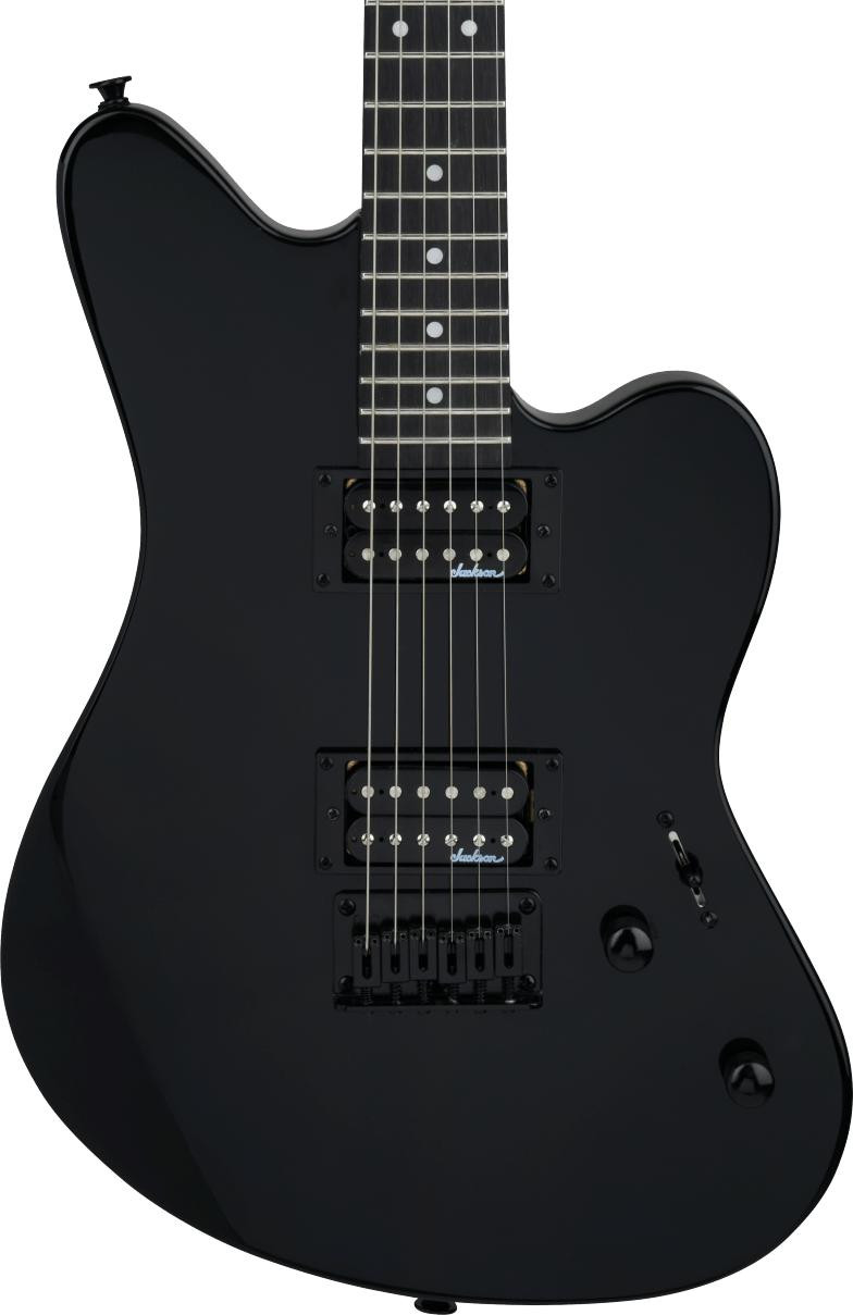 Jackson JS Series JS22 Surfcaster HT Guitar In Gloss Black