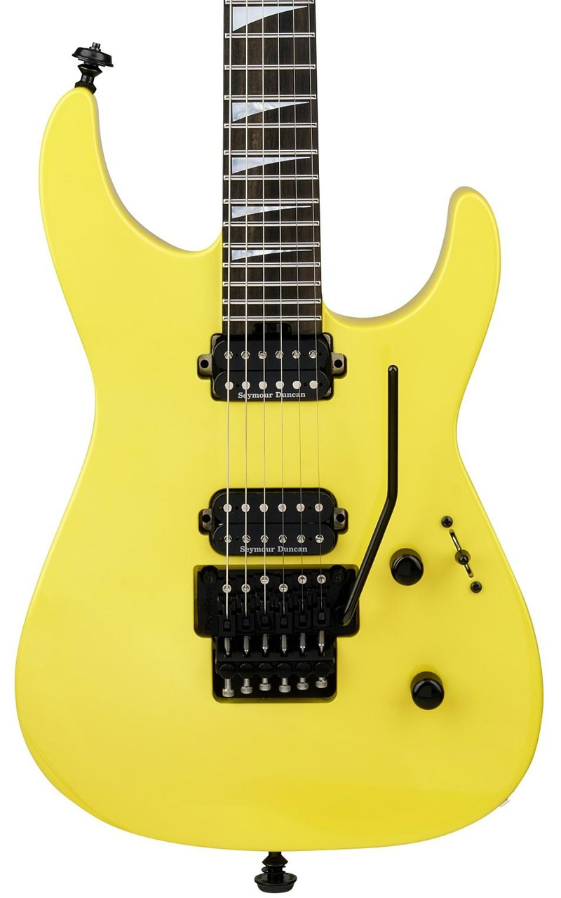 Jackson American Series Soloist SL2 DX Guitar In Satin Lemon Ice Jackson American Series Soloist SL2 DX Guitar In Satin Lemon Ice