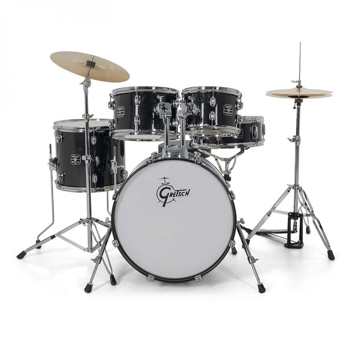 Gretsch Renegade 20" Acoustic Drum Kit in Black Mist Gretsch Renegade 20" Acoustic Drum Kit in Black Mist