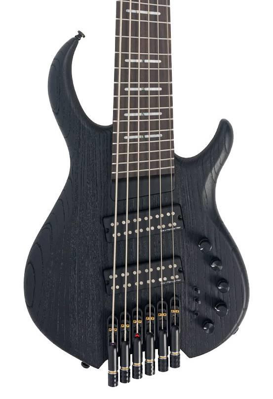 Sire Marcus Miller M6 Headless 6-String Bass Guitar in Black Satin Sire Marcus Miller M6 Headless 6-String Bass Guitar in Black Satin