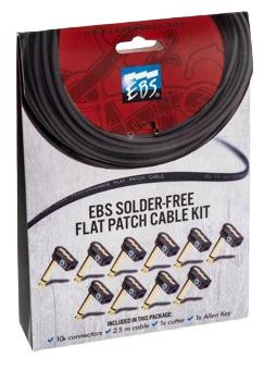 EBS SFC-K10 Solder-free Flat 2.5m Patch Cable Kit EBS SFC-K10 Solder-free Flat 2.5m Patch Cable Kit