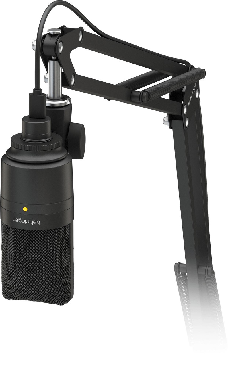 Behringer D3 PODCAST BUNDLE - Professional USB Podcast Microphone with Boom Arm & Pop Filter Behringer D3 PODCAST BUNDLE - Professional USB Podcast Microphone with Boom Arm & Pop Filter