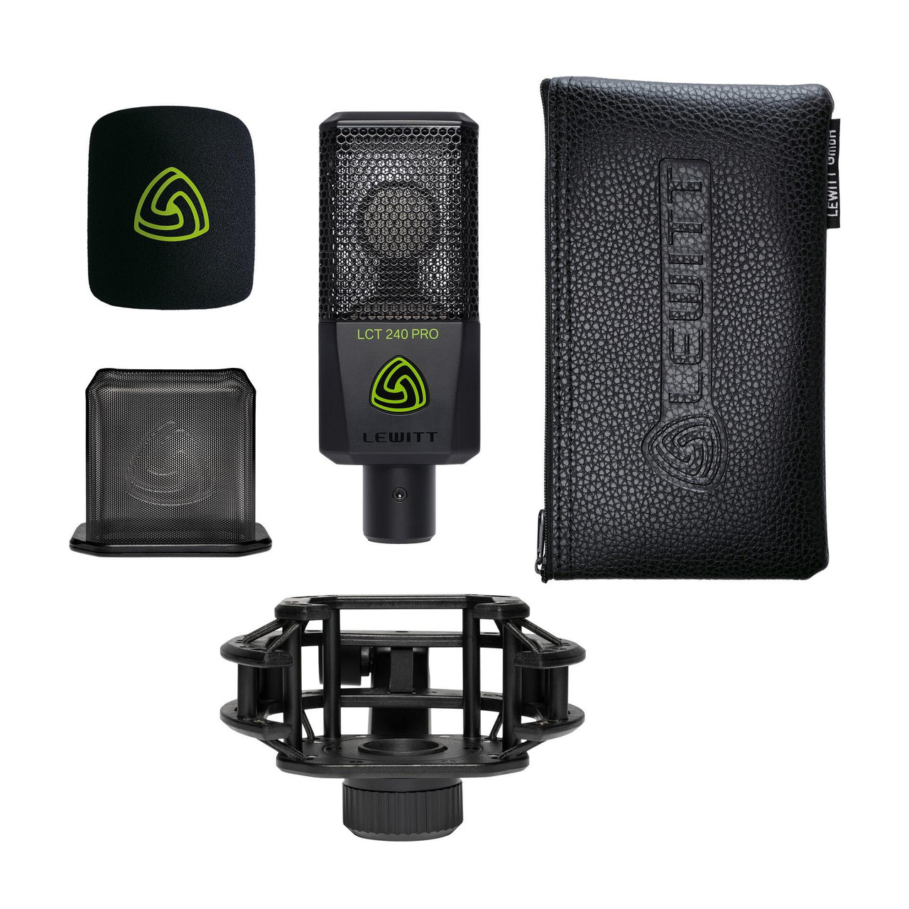 Lewitt LCT 240 Pro Vocal Set with Shockmount & Magnetic Pop Filter Lewitt LCT 240 Pro Vocal Set with Shockmount & Magnetic Pop Filter