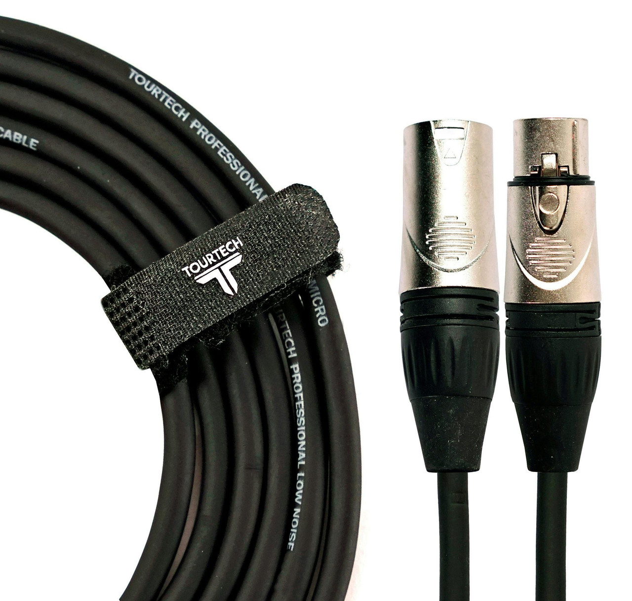 Tourtech 20ft / 6m Microphone Cable XLR Tourtech 20ft / 6m Microphone Cable XLR