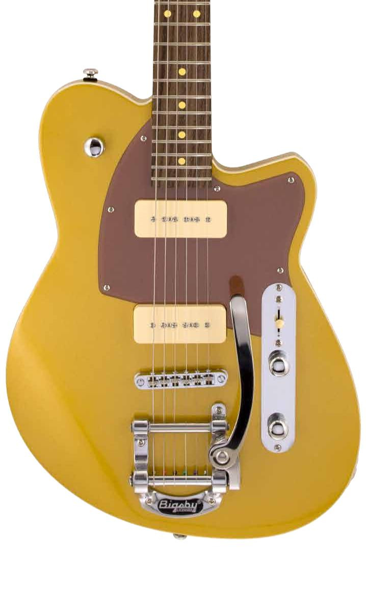 Reverend Charger 290 Bigsby Electric Guitar in Venetian Gold