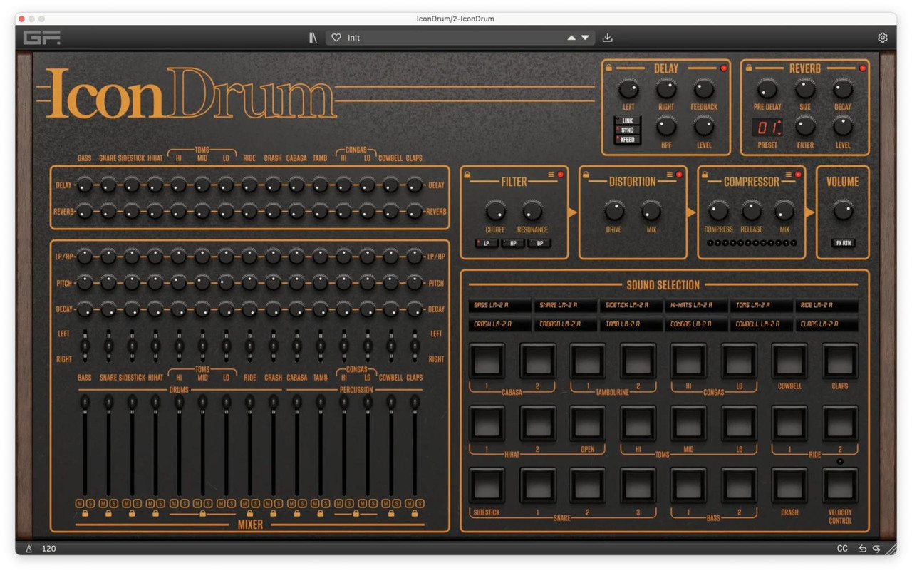 GForce IconDrum Plugin GForce IconDrum Plugin