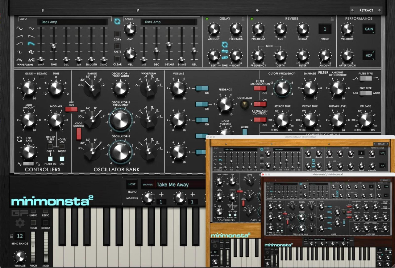 GForce Minimonsta 2 Plugin GForce Minimonsta 2 Plugin