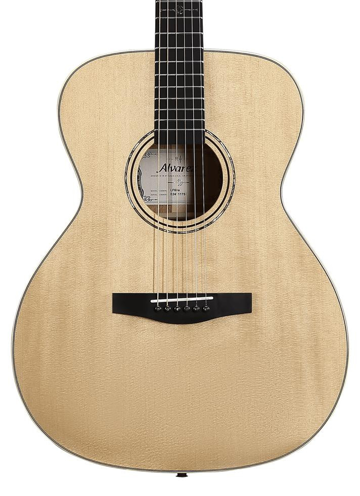 Alvarez Laureate LF60E Folk OM Electro Acoustic Guitar in Natural Alvarez Laureate LF60E Folk OM Electro Acoustic Guitar in Natural