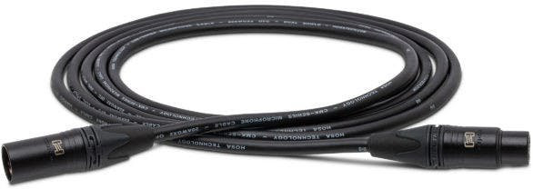 Hosa Edge Microphone Cable, Neutrik XLR3F to XLR3M, 30 ft Hosa Edge Microphone Cable, Neutrik XLR3F to XLR3M, 30 ft