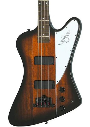 Epiphone Thunderbird Reverse Bass Guitar in Vintage Sunburst