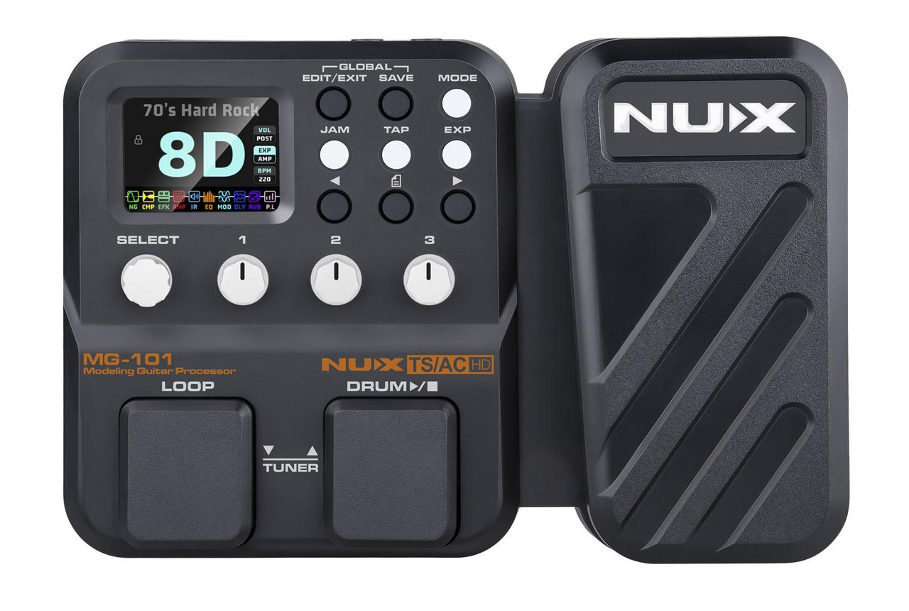 NUX MG101 Multi Effects Pedal NUX MG101 Multi Effects Pedal