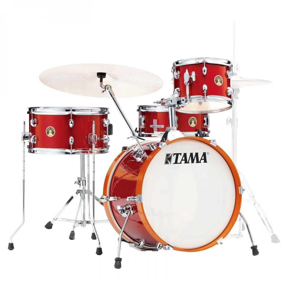 Tama Club Jam 4-piece Acoustic Shell Pack in Candy Apple Mist