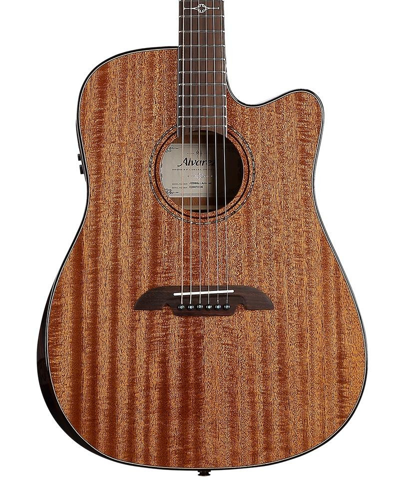 Alvarez Artist Elite AED66CE Dreadnought Acoustic Guitar in Natural with Armrest Alvarez Artist Elite AED66CE Dreadnought Acoustic Guitar in Natural with Armrest