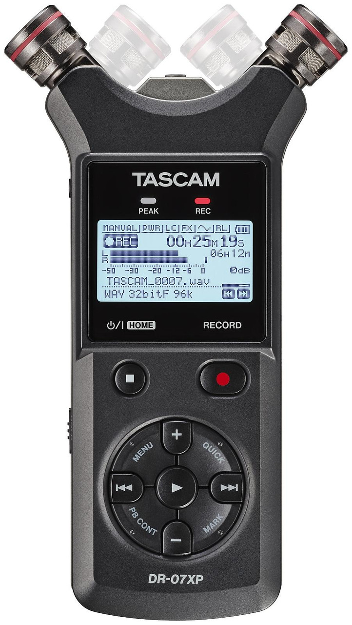 Tascam DR-07XP Stereo Handheld Recorder Tascam DR-07XP Stereo Handheld Recorder