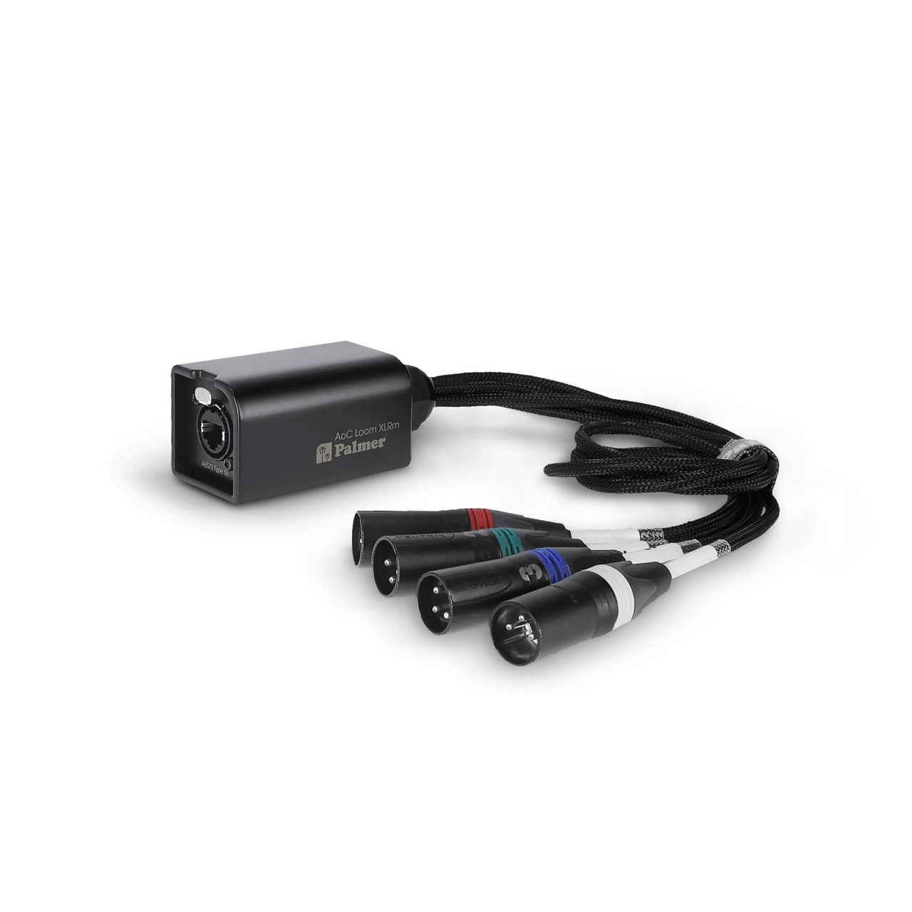 Palmer - Audio over Cat Loom from etherCON to 4 x XLR male