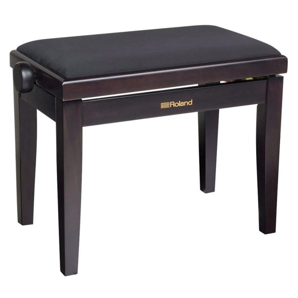 Roland RPB-220RW Piano Bench in Rosewood with Velours Seat Roland RPB-220RW Piano Bench in Rosewood with Velours Seat