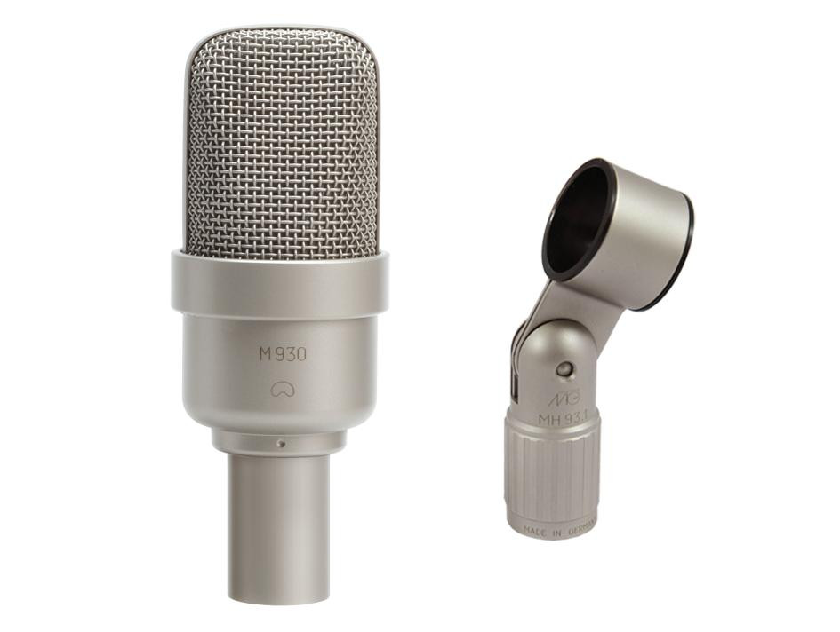 Microtech Gefell M930 Large Diaphragm FET Condenser Microphone in Satin Nickel