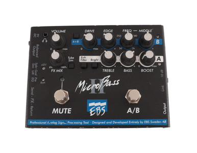 EBS Stanley Clarke Acoustic Preamp Pedal - Andertons Music Co.