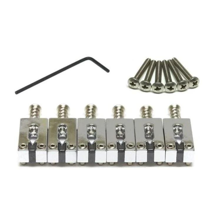 Graphtech String Saver Classics Strat & Tele Style Bridge Saddles 2 1/16" Graphtech String Saver Classics Strat & Tele Style Bridge Saddles 2 1/16"