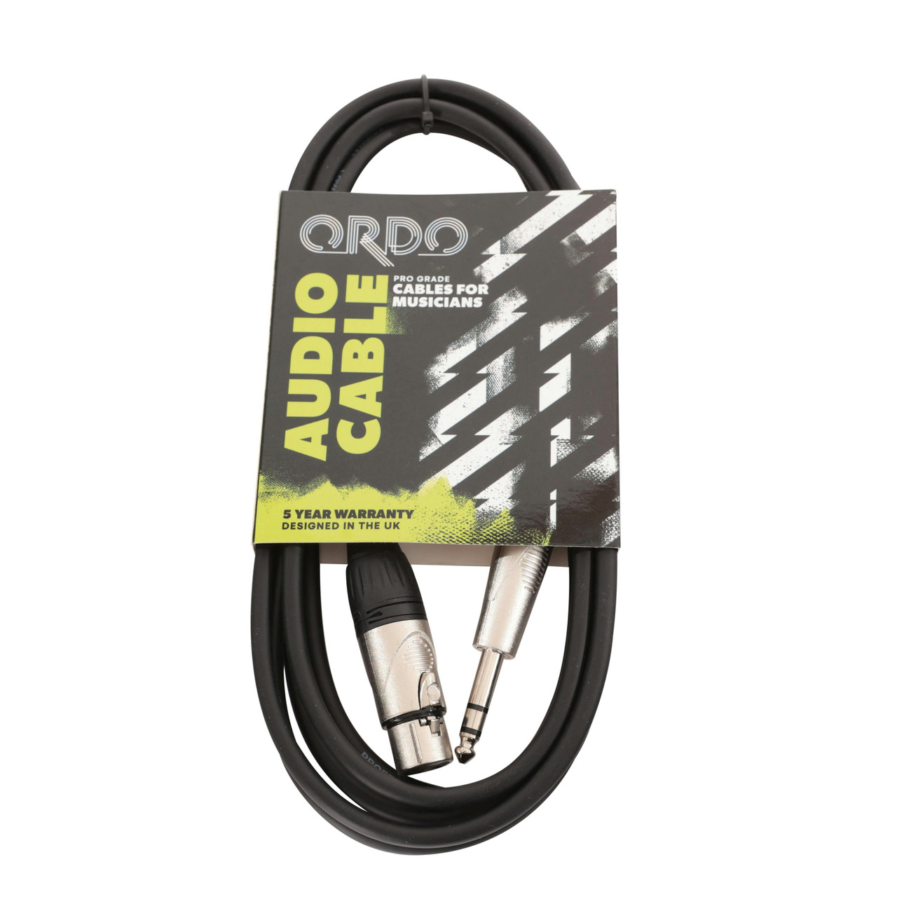 Ordo Microphone Cable XLR to TRS Jack 3m 10 feet Ordo Microphone Cable XLR to TRS Jack 3m 10 feet