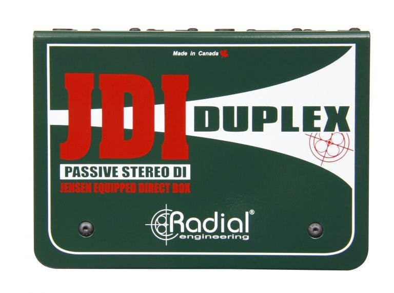 Radial JDI Duplex Passive Stereo Direct Box Radial JDI Duplex Passive Stereo Direct Box