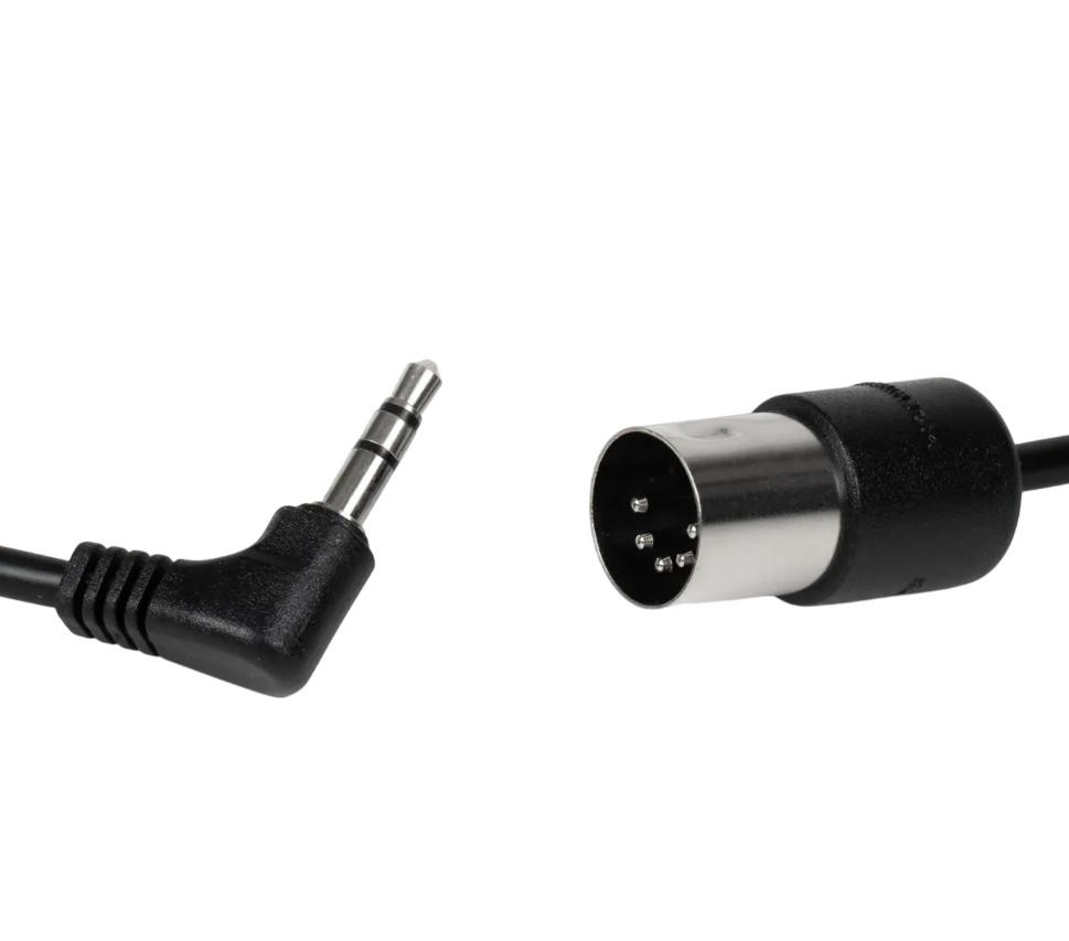 Morningstar Mini-jack TRS to DIN5 Type A Cable - 60cm Morningstar Mini-jack TRS to DIN5 Type A Cable - 60cm