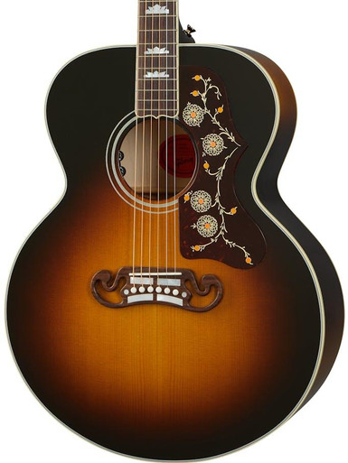 Gibson SJ-200 Original Electro Acoustic Guitar in Vintage Sunburst