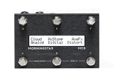 MORNINGSTAR MC6 PRO MIDIコントローラー Morningstar EngineeringMC6 PRO《MIDIコントローラー》【Web