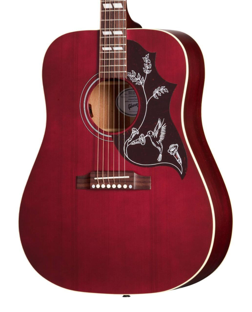 Gibson Hummingbird Special Electro Acoustic Guitar in Satin Wine Red Gibson Hummingbird Special Electro Acoustic Guitar in Satin Wine Red