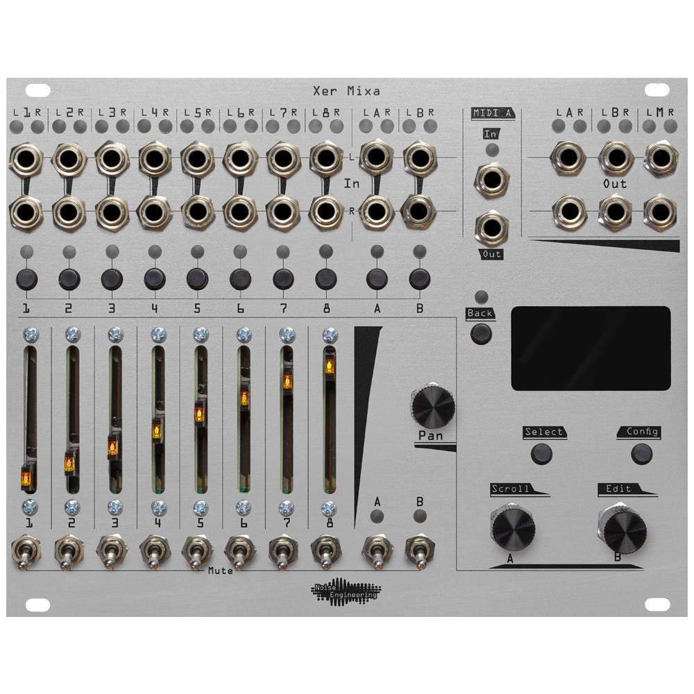 Noise Engineering Xer Mixa - Eurorack in Silver Noise Engineering Xer Mixa - Eurorack in Silver