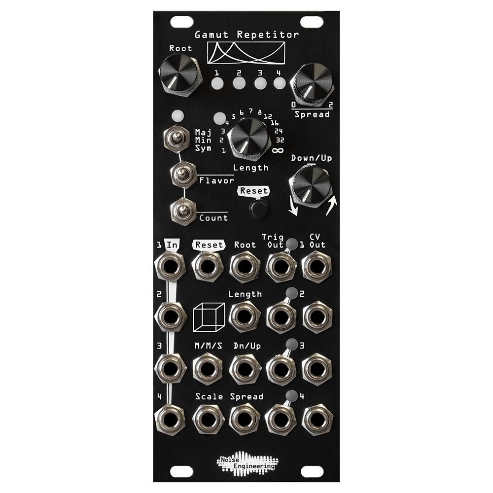 Noise Engineering Gamut Repetitor - Eurorack in Black Noise Engineering Gamut Repetitor - Eurorack in Black