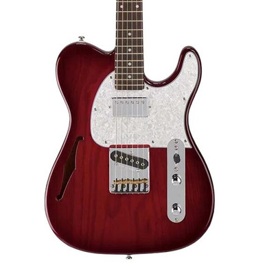 G&L Tribute ASAT Classic Bluesboy Semi-Hollow in Redburst
